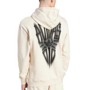 Sweat Beige Homme Adidas Skeleton vue 0
