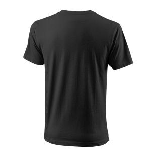 T-shirt Noir Homme Wilson Team vue 2