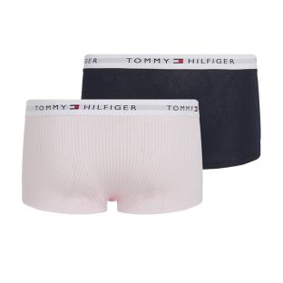 2x Shorty Rose/Marine Fille Tommy Hilfiger UG0UG00753 pas cher