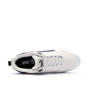 Baskets Blanc/Noir Femme Puma Rebound V6 Low vue 0