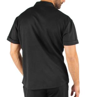 Chemise Noir Homme Paname Brothers Dov vue 0