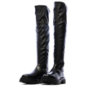 Bottes Cuissarde Noir Femme Geox Iridea vue 6
