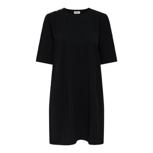 Robe Droite Noir Femme JDY Life Button pas cher