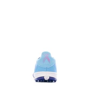 Chaussures de football Bleu Enfant Adidas Speedflow vue 3