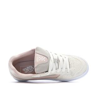 Zapatillas blancas/rosa pálido/grises para mujer Vans Caldrone ver 0