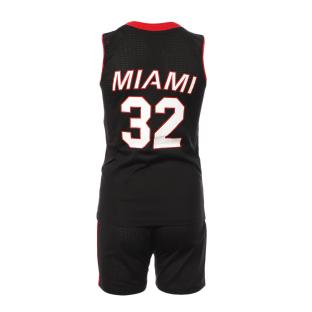 Miami Heat Ensemble de basket Noir/Rouge Junior Sport Zone vue 2