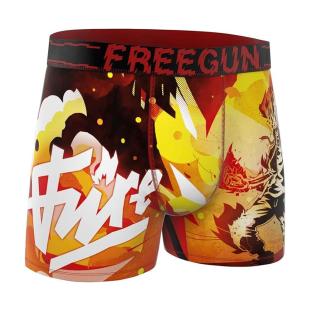 Boxer Rouge/Jaune Garçon Freegun Fire vue 0