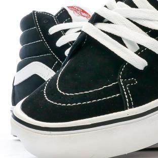 Baskets Noir/Blanc Homme Vans Sk8-hi vue 7
