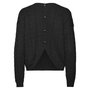 Pull Noir Femme Vero Moda Tilda vue 2