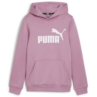 Sweat à Capuche Rose Enfants Puma Ess Logo pas cher