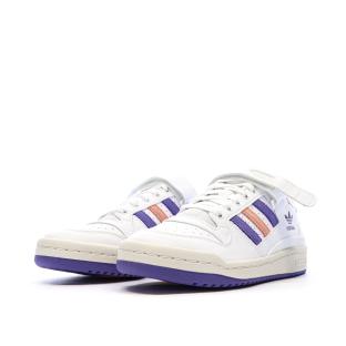 Baskets Blanches Fille Adidas Forum Low vue 6