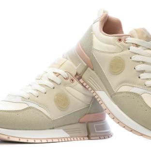 Baskets Beige Femme XtiIce Trainer vue 7