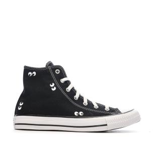 Baskets Noires Garçon/Fille Converse Chuck Taylor All Star Eyes vue 2