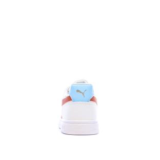 Puma Caven III Sneaker für Jungen, Weiß/Orange/Blau Ansicht 0