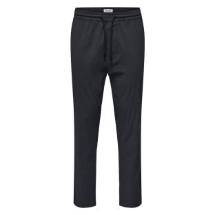 Pantalon fluide Noir Homme Only & Sons Capri pas cher