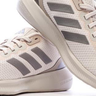 Beigefarbene Damen-Laufschuhe Adidas Runfalcon 3.0 Ansicht 0