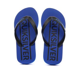 Tongs Bleu/Noir Garçon Quiksilver Java vue 3