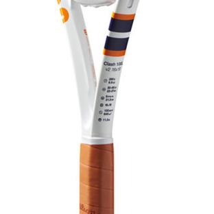 Raquette de Tennis Wilson Clash 100l V2 Roland Garros 2023 vue 2