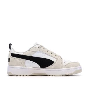 Baskets Blanches/Noires/Beige Mixte Puma Caven 2.0 vue 0