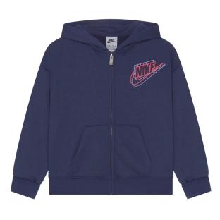 Sweat à Capuche Marine Fille Nike Recycled vue 0