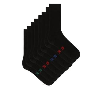 X4 Paires de Chaussettes Marine Homme Dim D06ZA pas cher