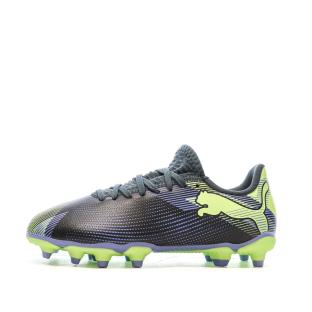 Chaussures football Marine Garçon Puma Future 7 Play pas cher