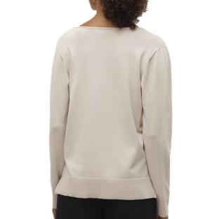 Pull Beige Femme Vero Moda Silje vue 2