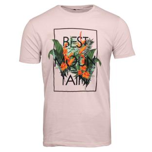T-shirt Rose Clair Homme Best Mountain 1015 pas cher