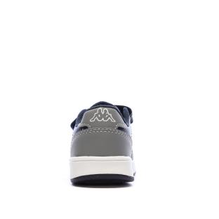 Baskets Gris/Noir Garçon KAPPA Malone vue 3