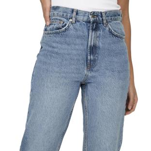 Jean Droit Bleu Femme Only Riley vue 3