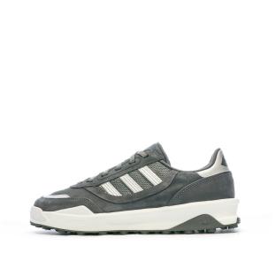 Baskets Grise Homme Adidas Indoor vue 0