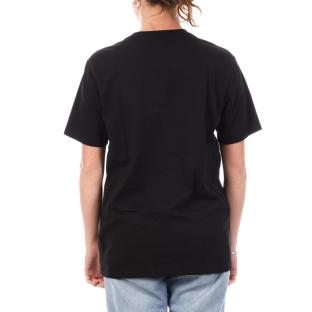 T-Shirt Noir Homme Vans Stamp vue 2