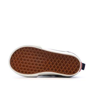 Baskets Bleu Foncé Garçon Vans Td Ward Slip-on Checkerboard vue 5