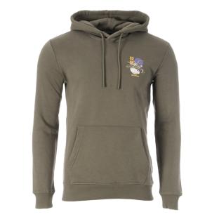 Sweat à Capuche Vert Homme Only & Sons Sabel pas cher