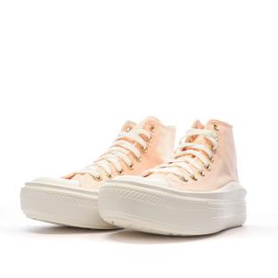 Baskets Rose Femme Converse Chuck Taylor All Star Move A09910C vue 6