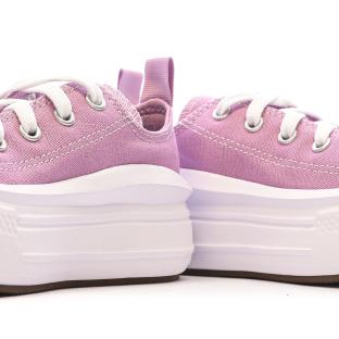 Baskets Roses Fille Converse Chuck Taylor All Star Move A10391C vue 7
