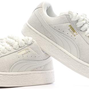 Baskets Beige Mixte Puma Suede Xl Rope vue 0
