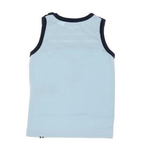 Débardeur Bleu Bébé Little Marcel LMEV0028 vue 2
