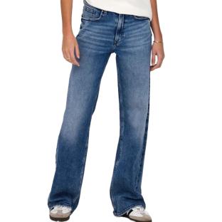 Jean Loose Bleu Femme Only Juicy vue 0