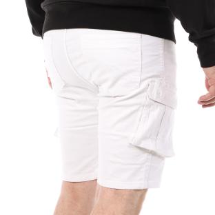 Short Cargo Blanc Homme La Maison Blaggio VEGALIA vue 0