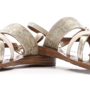 Sandales Dorées Femme Chattawak SAM vue 7
