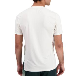 Maillot de Sport Ecru/Vert Le Coq Sportif Tennis Pro vue 0