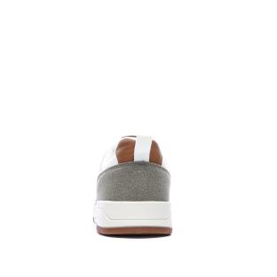 Baskets Blanches/Taupes Homme Kappa Logo Manis vue 5