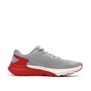 Chaussures de Running Grises/Rouges Femme Under Armour Charged Rogue 3 vue 2