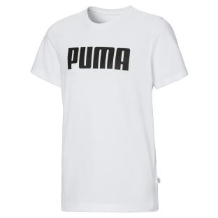 T-shirt Blanc Garçon Puma Essential pas cher