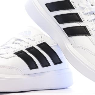 Adidas Courtblock White/Black Boys’ Trainers Photo of the Espace des Marques %store% store - view of %key%