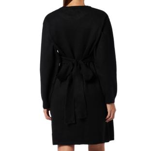 Robe Noire Femme Mamalicious Mllight vue 0