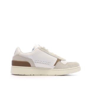 Baskets Blanches/Marron Femme Lacoste 43SFA0009 vue 2