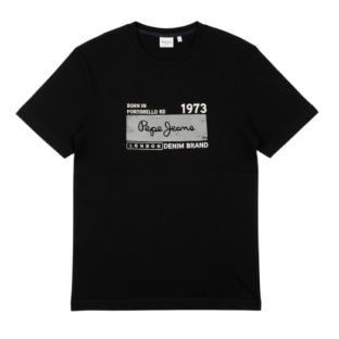 T-Shirt Noir Homme Pepe jeans Pjl M vue 0