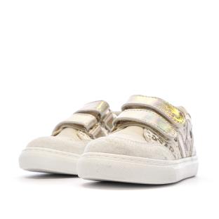Baskets Blanc/Léopard Fille Aster 932462 vue 6